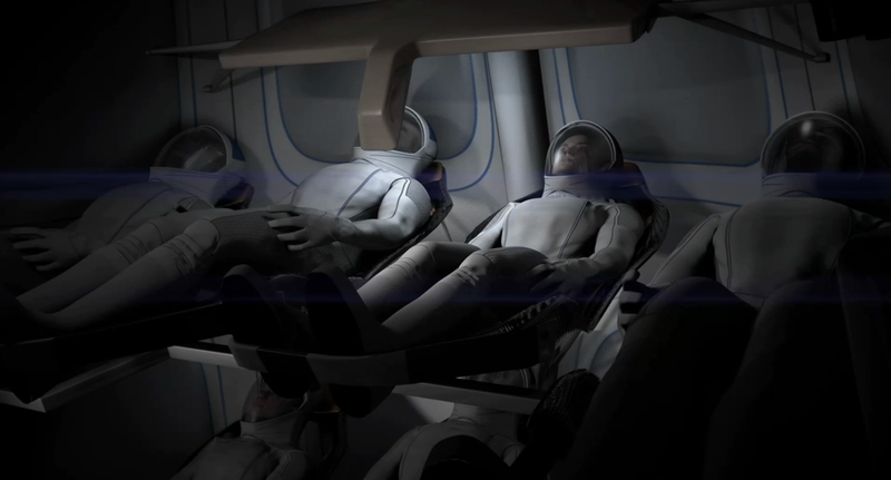 Illustration for article titled SpaceX Dragon V2, la nave capaz de llevar a 7 astronautas al espacio